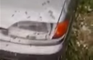 VÍDEO: Una brutal tormenta  de granizo destroza su coche y lo graba en directo