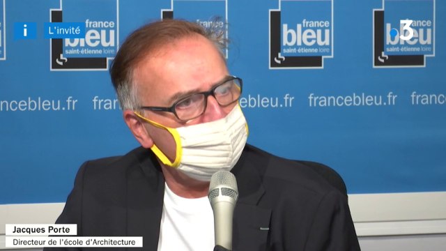 Jacques Porte, directeur de l'L'Ecole nationale supérieure d'architecture de Saint-Étienne