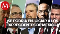 Hugo Concha, Javier Martín. La consulta de juicio a expresidentes y sus pronósticos