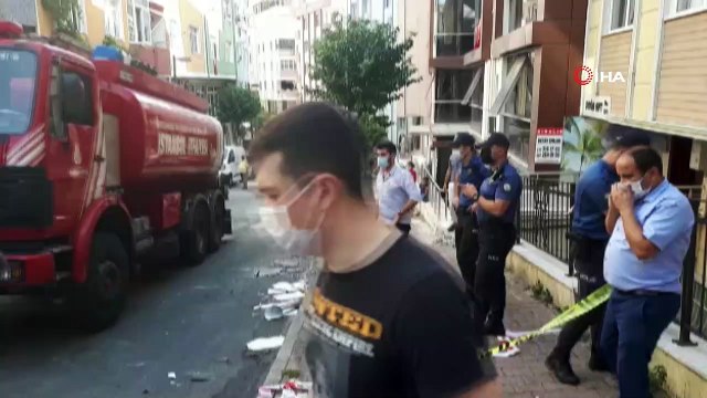 Şişli'de bir iş yerinde patlama meydana geldi, İtfaiye ve polis ekipleri olay yerine sevk edildi