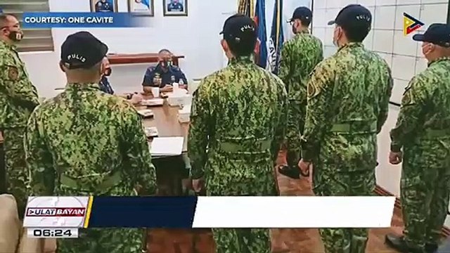 #UlatBayan | Pananakit sa isang babae sa Kawit, Cavite, sapul sa CCTV; mga lalaking nanakit sa babae, mga pulis sa Kawit, Cavite