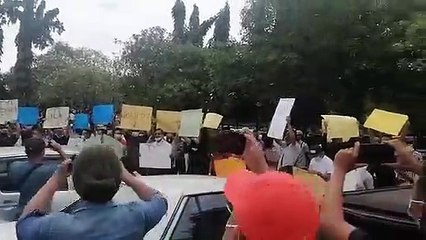 Political demonstration in Kota Kinabalu