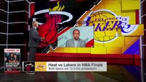Stephen A. Smith previews Heat vs. Lakers NBA Finals matchup - SportsCenter