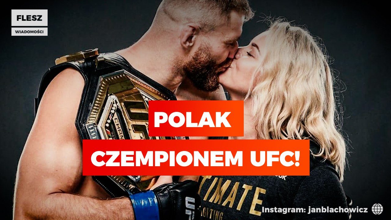 Polak czempionem UFC