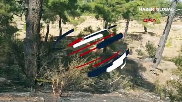 Antalya'da dehşete düşüren olay! Orman yangınına müdahale eden ekipler, yanmış erkek cesedi buldu