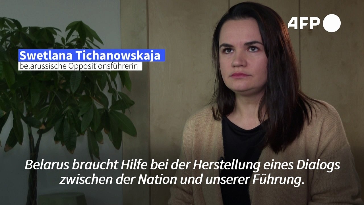 Belarus: Tichanowskaja will Macron als Vermittler