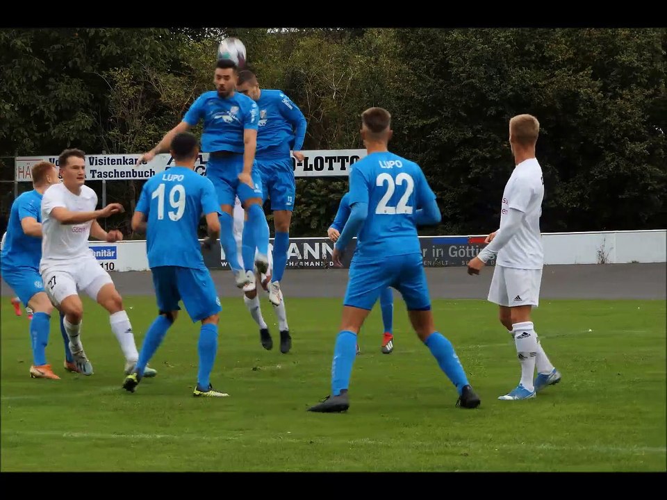Das 1:0 für die SVG gegen Lupo Martini durch Andre Weide