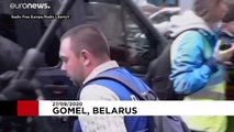 Belarus'ta protestoların 50'nci gününde binlerce eylemci sokakta