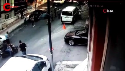 İşte Şişli'deki patlama anı