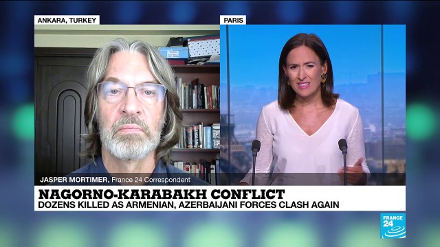 Nagorno-Karabakh conflict: Armenia accuses Turkey of military support for Azerbaijan