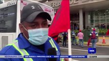 Miembros del Suntracs protestan a frente a la Contraloría - Nex Noticias