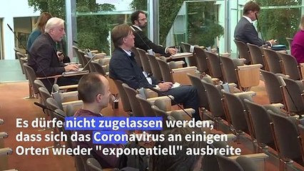 Coronavirus: Bundesregierung setzt auf regionales Handeln