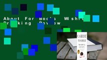 About For Books  Wishful Drinking  Review
