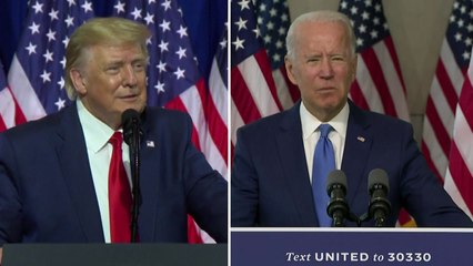 미 대선 한 달 남기고 바이든이 트럼프에 8~10%P 앞서 / YTN