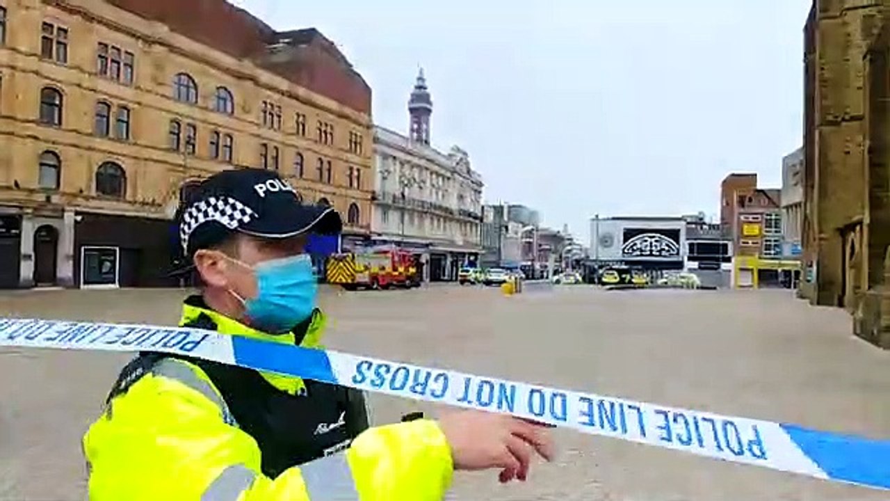 Major incident in Blackpool