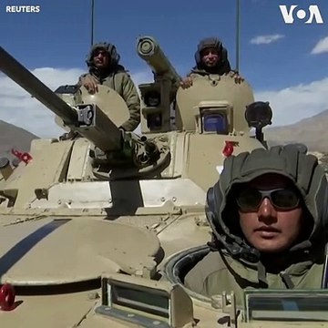 India Army Conducts Military Exercises Near China Border