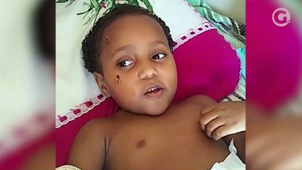Menina que caiu de 6° andar de prédio na Serra recebe alta do hospital e agradece orações