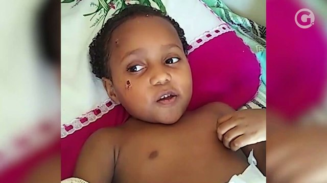 Menina que caiu de 6° andar de prédio na Serra recebe alta do hospital e agradece orações