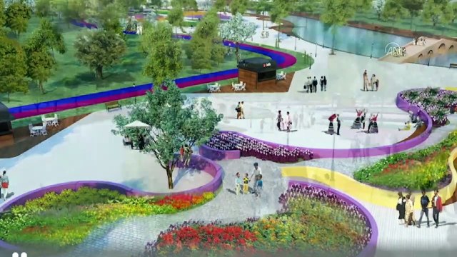 Kayseri'de Recep Tayyip Erdoğan Millet Bahçesi'nde çalışmalar başladı