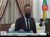 RTG / Présentation du projet de loi relative à la nouvelle politique de sports au Gabon