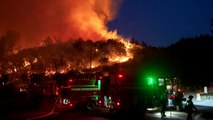 Wildfires - new blaze in wine country forces evacuations