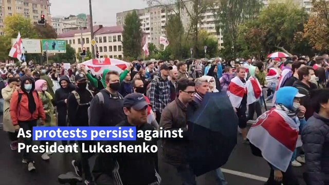 Belarus opposition leader wants Putin 'to participate' in mediation