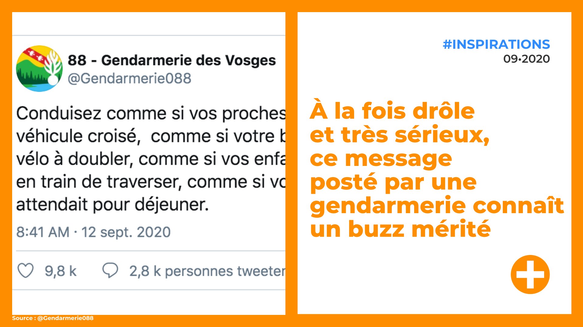 A La Fois Drole Et Tres Serieux Ce Message Poste Par Une Gendarmerie Connait Un Buzz Merite Video Dailymotion