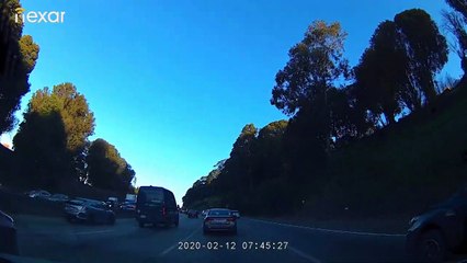 Dangerous Driving on San Francisco Freeway