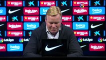 Koeman delighted with Fati in Barca's first Liga outing