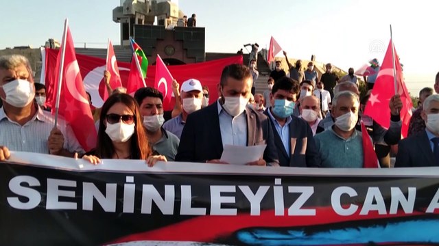 Sivil toplum kuruluşları Ermenistan'ın saldırılarına tepki gösterdi - IĞDIR