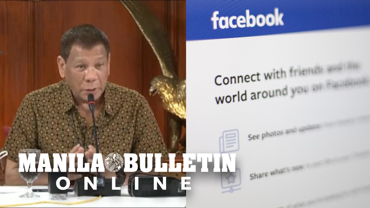 Duterte threatens to stop Facebook operations in PH after shutdown of gov’t ‘advocacy’ pages