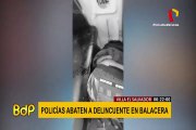 VES: presunto delincuente fue abatido durante persecución policial