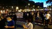 Manifestació dels CDR a Jardinets de Gràcia arran de la inhabilitació del president Torra