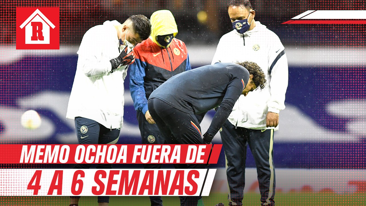 América confirmó que Memo Ochoa será baja de 4 a 6 semanas por lesión