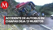 Accidente en Chiapas deja al menos 13 muertos