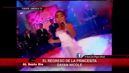 El regreso de la princesita Dayan Nicole: vuelve la voz que enamoró al país
