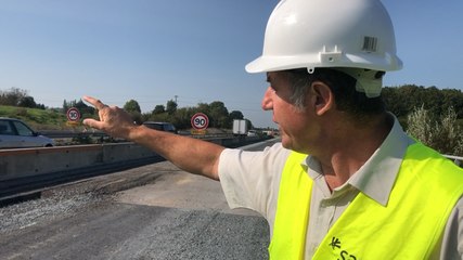 Jérôme Fossé (Sanef-SAPN) explique les travaux de l’A13