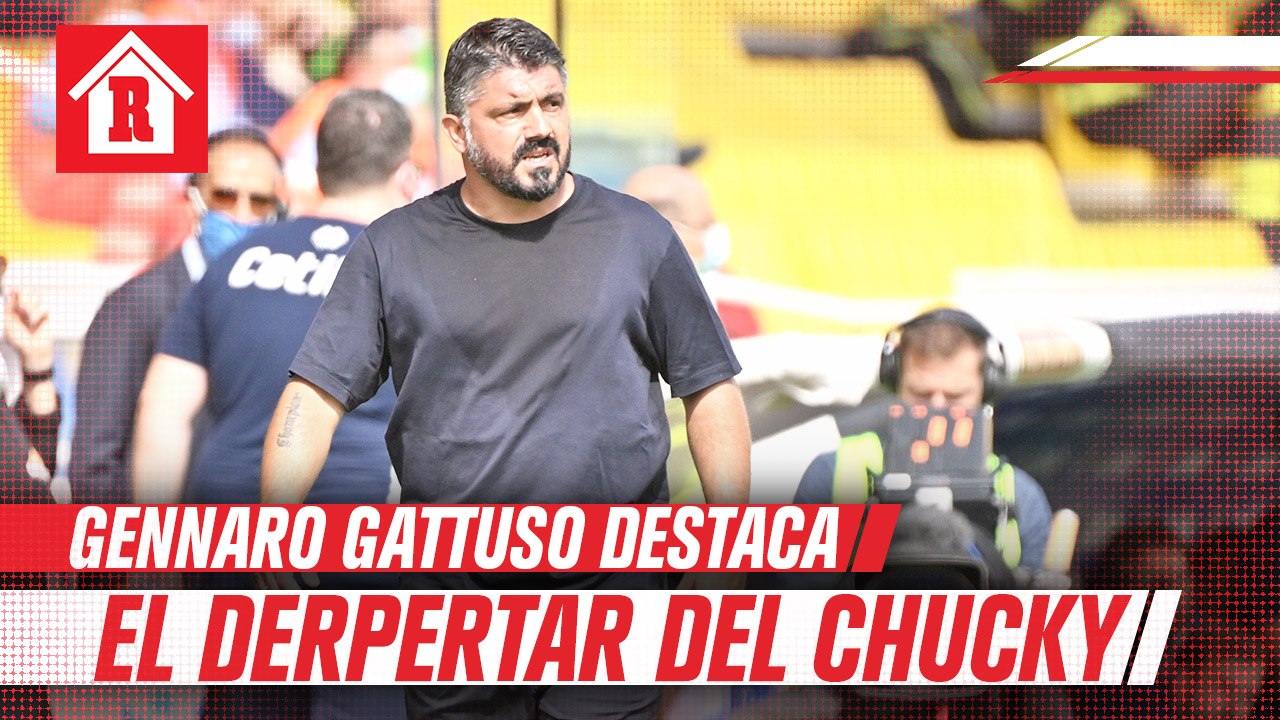 Gennaro Gattuso destacó la adaptación que ha tenido Chucky Lozano a la Serie A