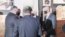 شاهد: وزير خارجية أمريكا يحتفل بعيد الغفران في متحف يهودي باليونان