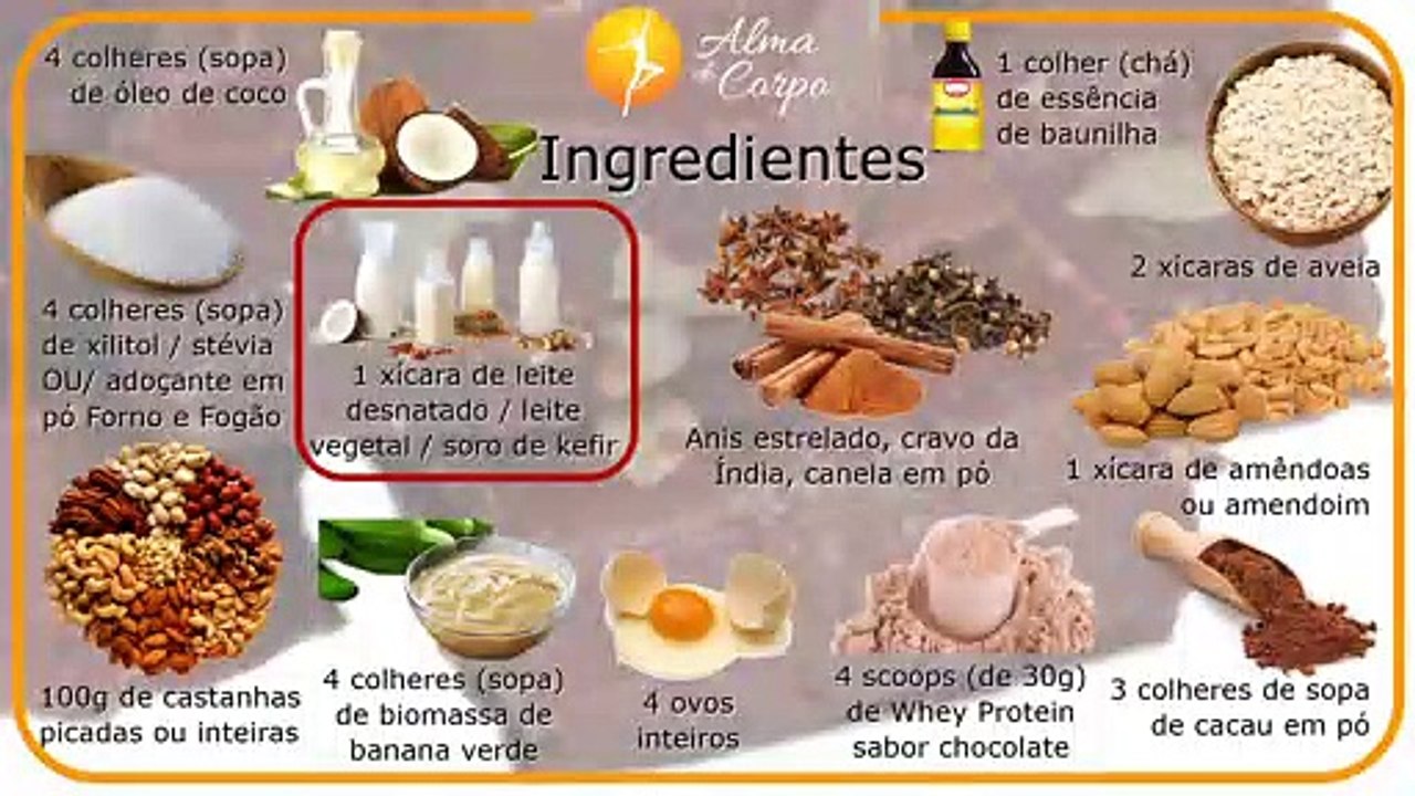 Receita Fit: Brownie Proteico