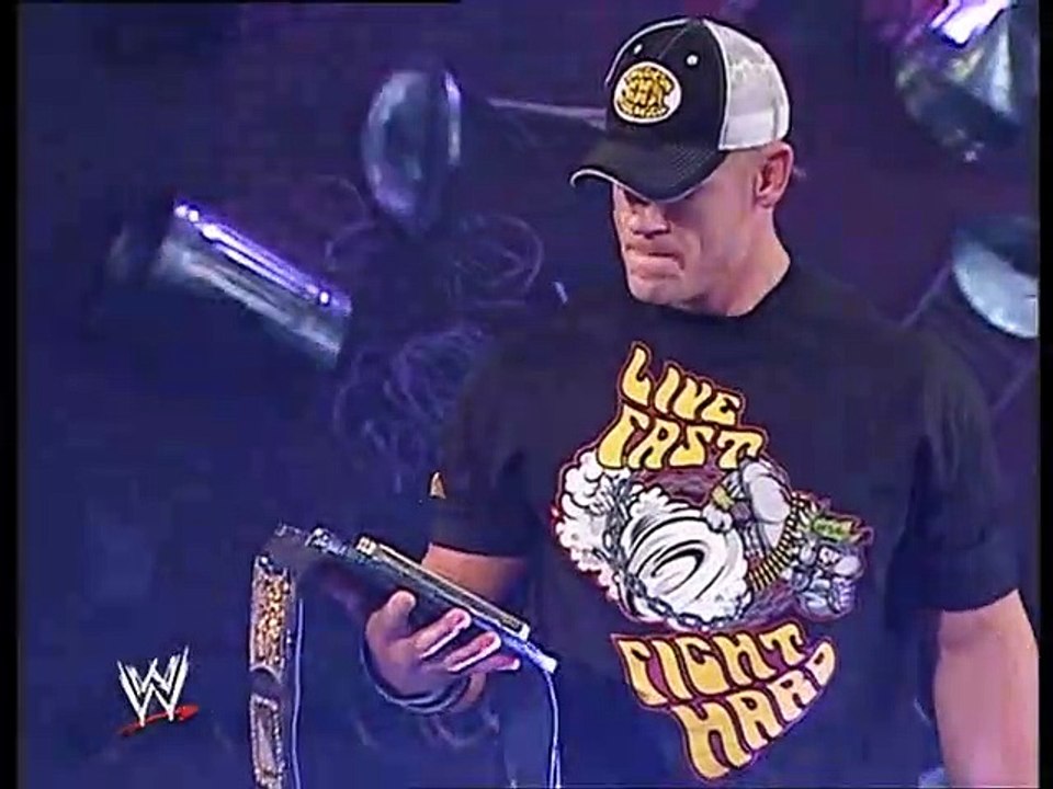 john cena vs great kahli one night sand 2007