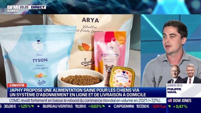 François Puigsarbé (Japhy): Japhy propose une alimentation saine pour les chiens via un système d’abonnement en ligne et de livraison à domicile - 06/10