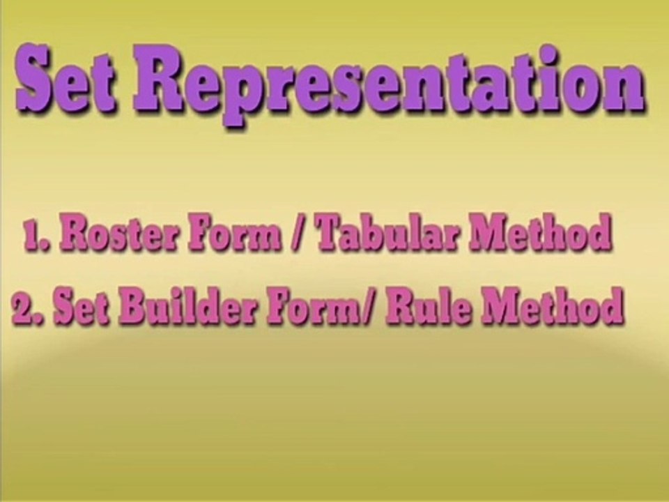 Set Builder And Roster Form With Examples |Set Representation| Mathematics| Class 11