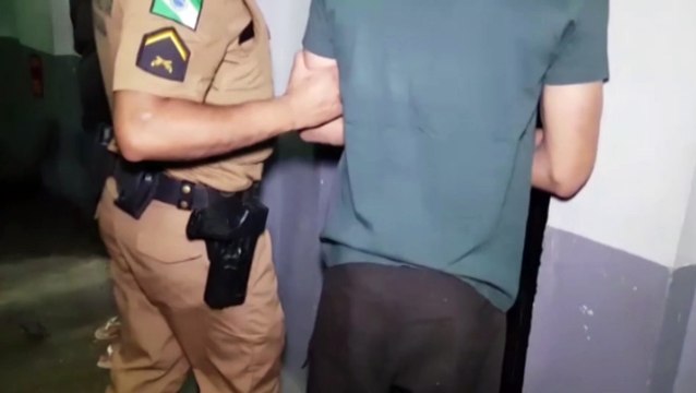 Com pés de maconha, homem é detido pela PM no Santa Felicidade