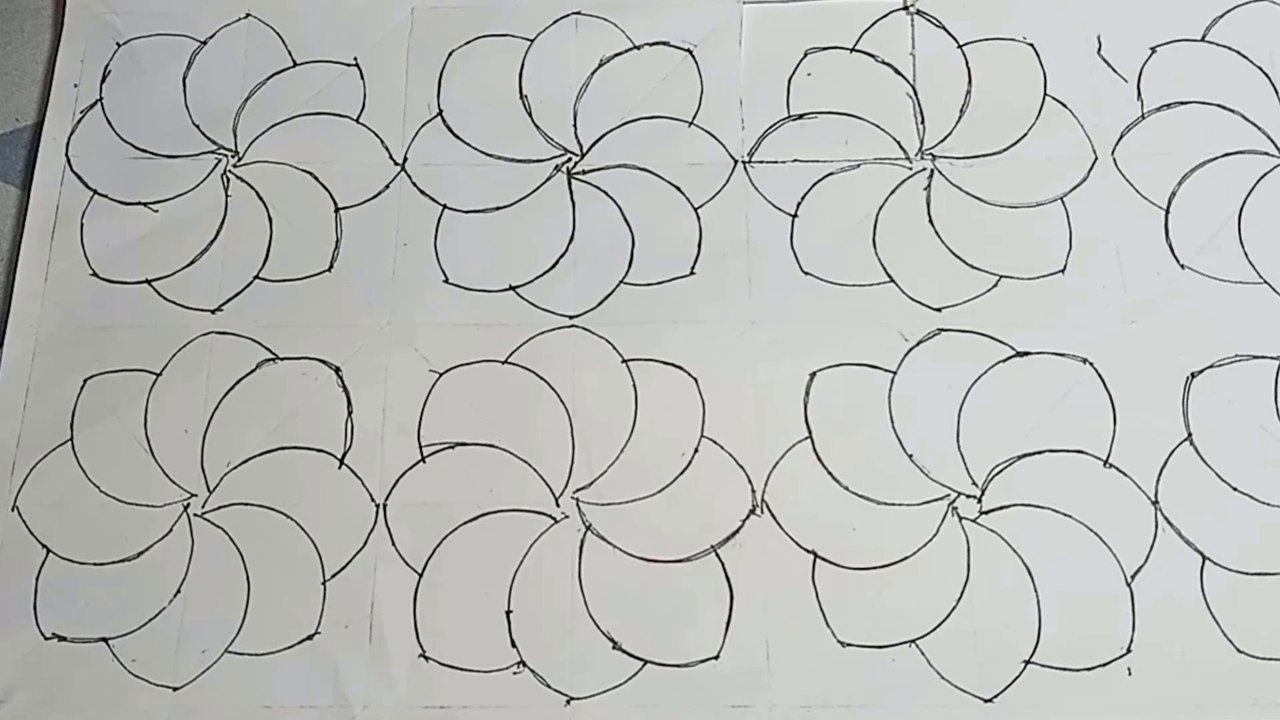 Nakshi Katha || New design 2020 || Drawing