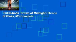 Full E-book  Crown of Midnight (Throne of Glass, #2) Complete