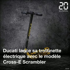 Cross-E Scrambler: la trottinette Ducati à l'essai