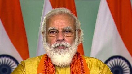 PM Modi slams Cong tractor burning protest at Rajpath