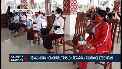 Pengundian Nomor Urut PASLON