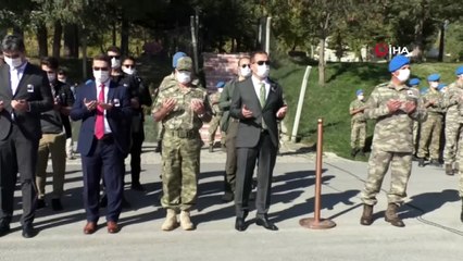 Mühimmat patlaması sonucu şehit düşen askere uğurlama töreni